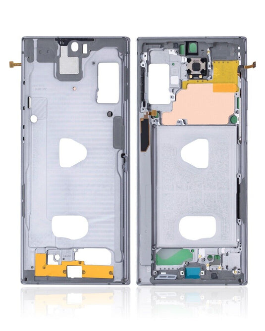 Compatible For Samsung Galaxy Note 10 Plus Mid-Frame Housing (Aura White)