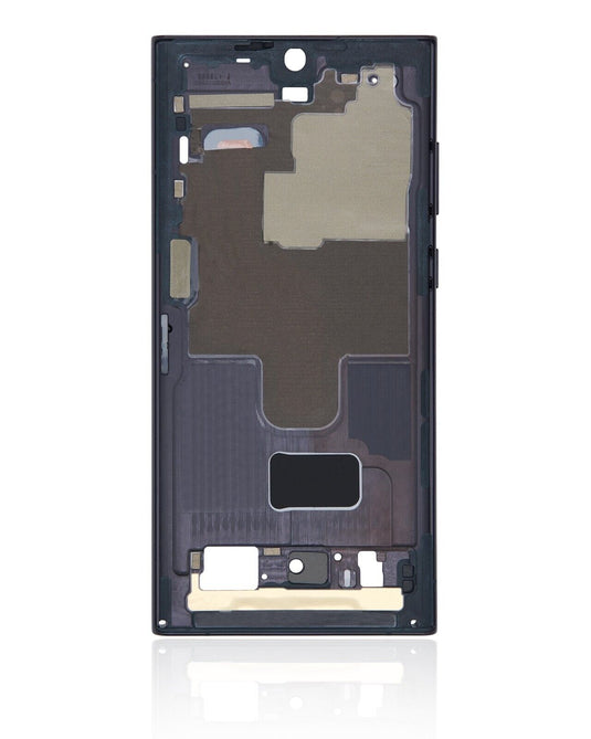 Compatible For Samsung Galaxy S22 Ultra 5G  Mid-Frame Housing  (Phantom Black)