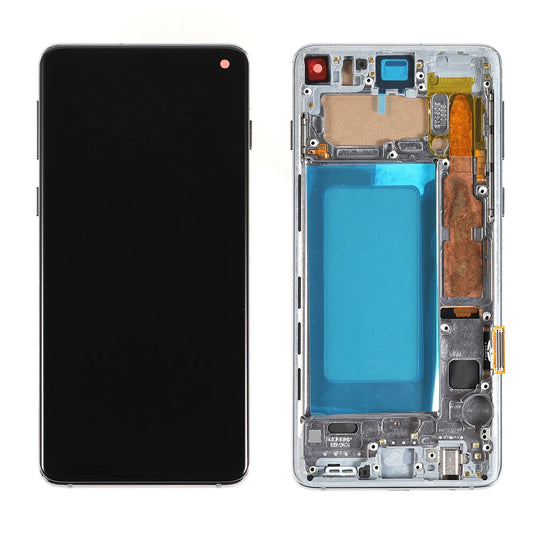 Compatible For Samsung Galaxy S10 OLED Assembly With Frame