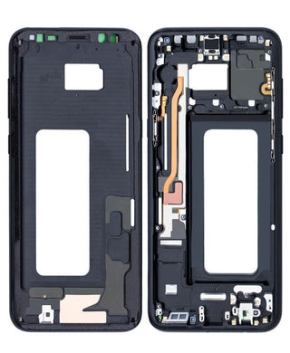 Compatible For Samsung Galaxy S8 Plus Mid-Frame Housing  (With Small Parts) (Midnight Black)