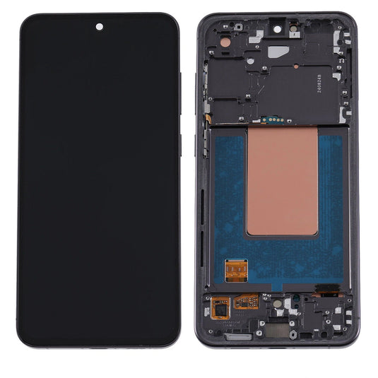 Compatible For Samsung Galaxy S24FE OLED Assembly With Frame