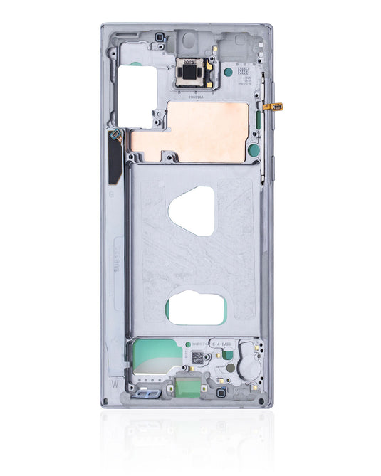 Compatible For Samsung Galaxy Note 10 Mid-Frame Housing (Aura White)