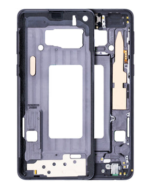 Compatible For Samsung Galaxy S10 Mid-Frame Housing (With Small Parts) (Prism Black)