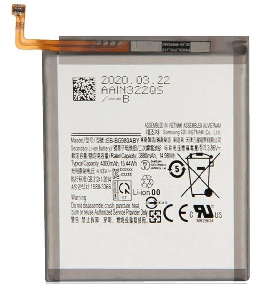 Replacement Battery for Samsung Galaxy S20 Aftermarket