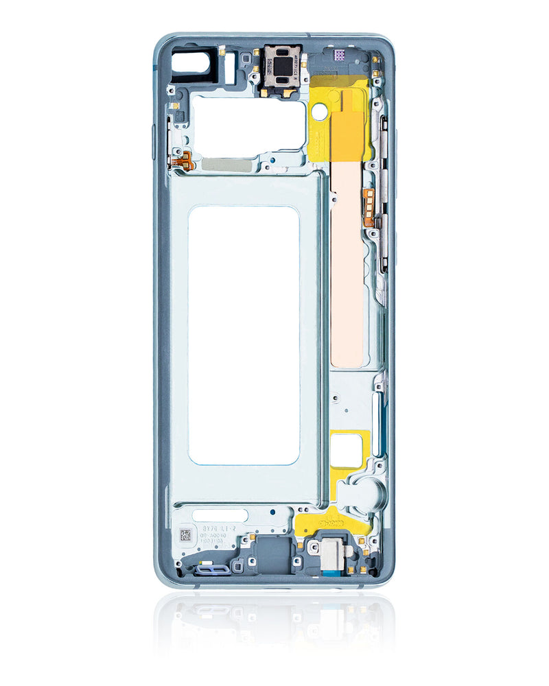 Load image into Gallery viewer, Compatible For Samsung Galaxy S10 Plus Mid-Frame Housing  (With Small Parts) (Prism Green)
