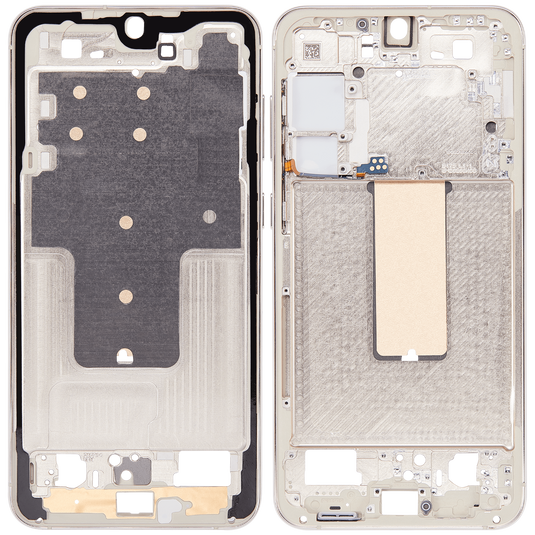 Compatible For Samsung Galaxy S23 Plus 5G Mid-Frame Housing (Cream)