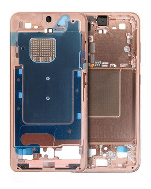 Compatible For Samsung Galaxy S24 5G Mid-Frame Housing  (Sandstone Orange)