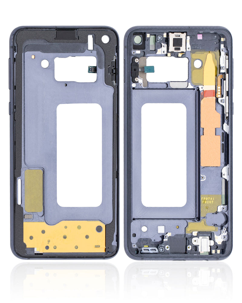 Load image into Gallery viewer, Compatible For Samsung Galaxy S10E Mid-Frame Housing  (With Small Parts) (Prism Black)
