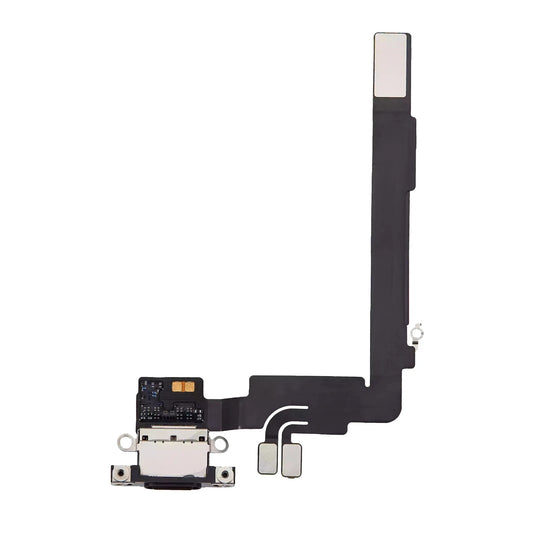 Charging Port Flex Cable For iPhone 16 Pro Max Used OEM Pull (Deep Blue)