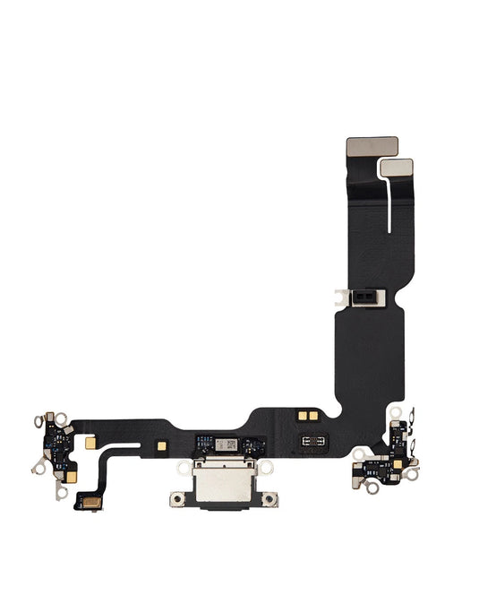 Charging Port Flex Cable For iPhone 15 Plus Aftermarket (Deep Blue)