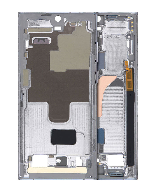 Compatible For Samsung Galaxy S22 Ultra 5G Mid-Frame Housing (Graphite)