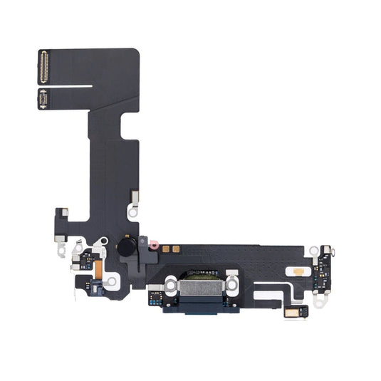 Charging Port Flex Cable For iPhone 13 Aftermarket (Deep Blue)
