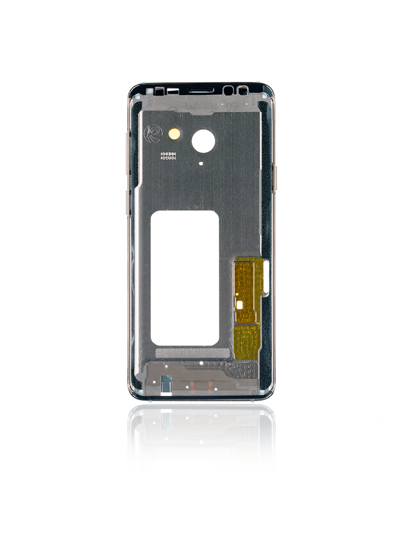 Load image into Gallery viewer, Compatible For Samsung Galaxy S9 Plus Mid-Frame Housing  (With Small Parts) (Sunrise Gold Frame)
