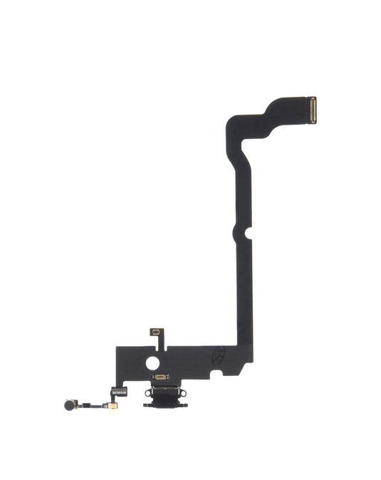 Charging Port Flex Cable For iPhone XS Aftermarket (Deep Blue)