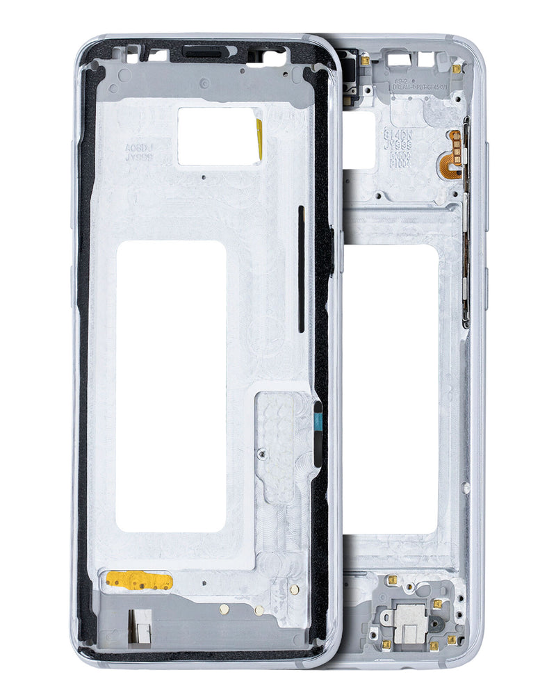 Load image into Gallery viewer, Compatible For Samsung Galaxy S8 Mid-Frame Housing (With Small Parts) (Arctic Silver)
