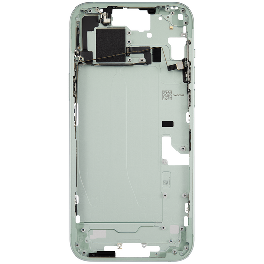 Compatible For iPhone 15  Mid-Frame Housing With Power And Volume Button (US Version) (Green )