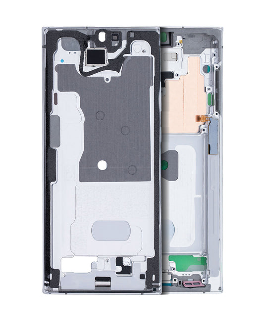 Compatible For Samsung Galaxy Note 20 Ultra Mid-Frame Housing (Mystic White)