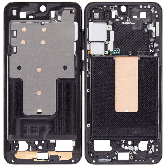 Compatible For Samsung Galaxy S23 Plus 5G Mid-Frame Housing (Phantom Black)