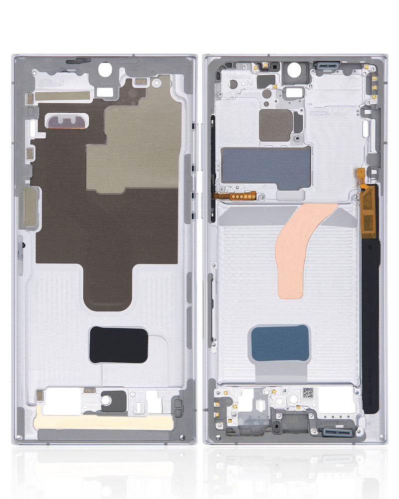 Load image into Gallery viewer, Compatible For Samsung Galaxy S22 Ultra 5G Mid-Frame Housing (White)
