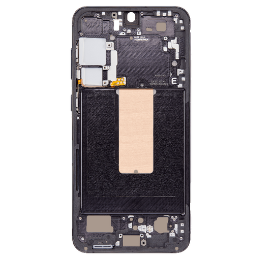 Compatible For Samsung Galaxy S23 5G Mid-Frame Housing  (Phantom Black)