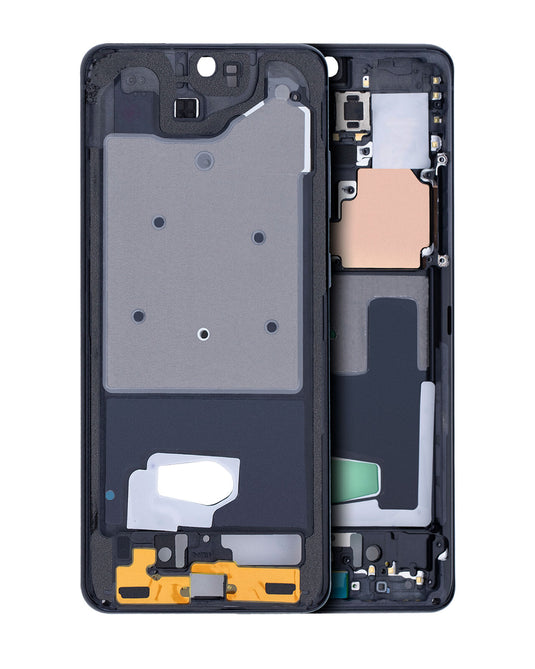 Compatible For Samsung Galaxy S20 Ultra Mid-Frame Housing (Cosmic Black)