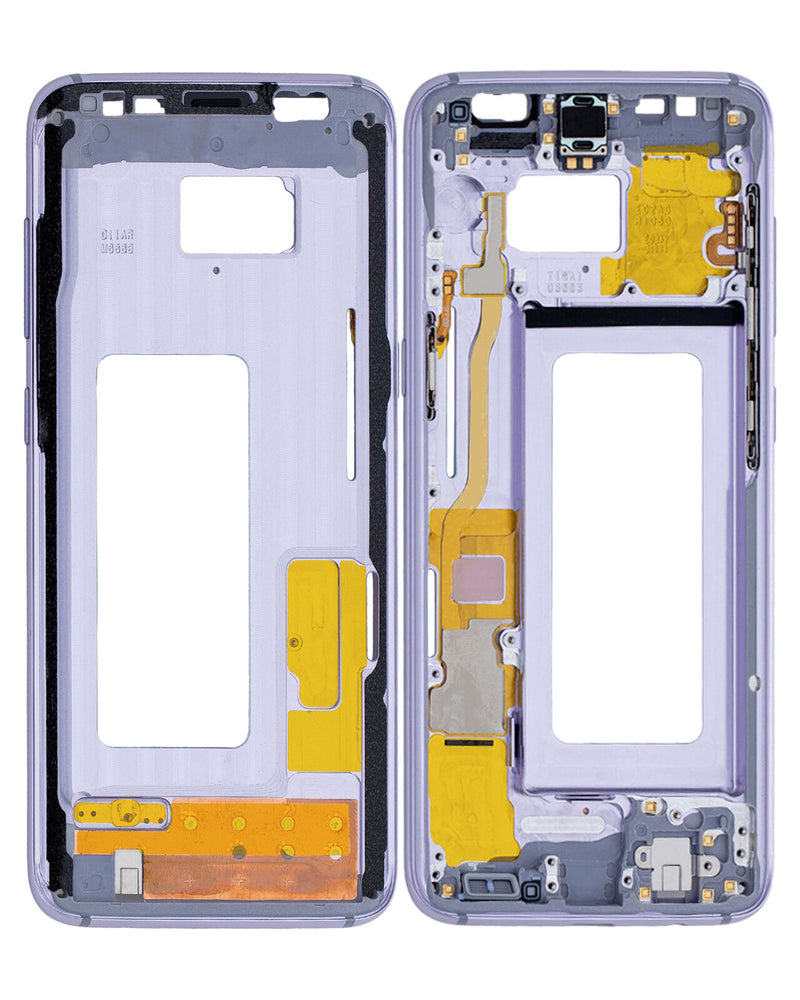 Load image into Gallery viewer, Compatible For Samsung Galaxy S8 Mid-Frame Housing (With Small Parts) (Orchid Gray / Violet)
