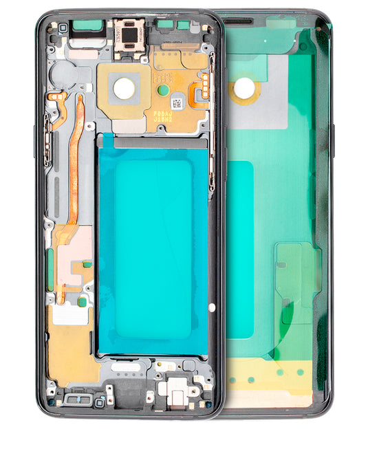 Compatible For Samsung Galaxy S9 Mid-Frame Housing (With Small Parts) (Titanium Gray)