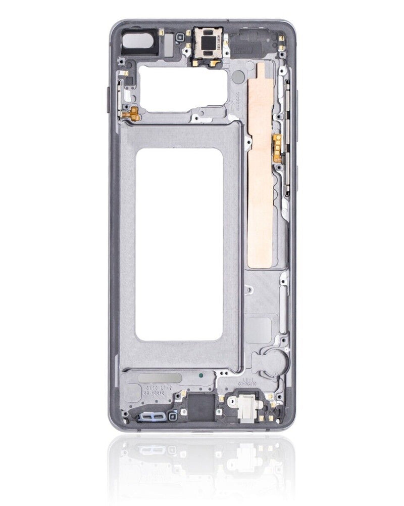 Load image into Gallery viewer, Compatible For Samsung Galaxy S10 Plus Mid-Frame Housing  (With Small Parts) (Prism Black)
