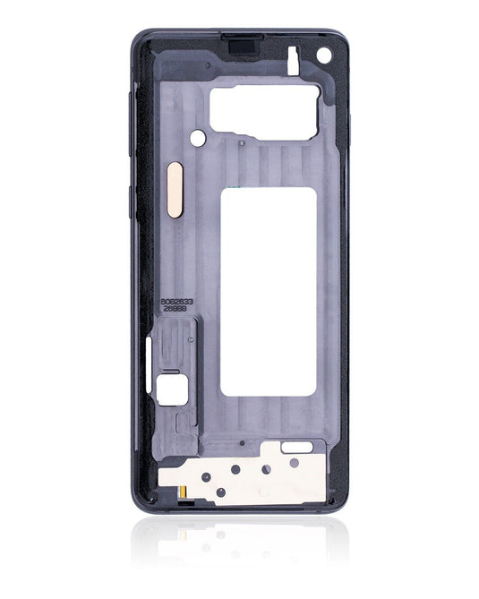 Compatible For Samsung Galaxy S10 Mid-Frame Housing (With Small Parts) (Prism Black)