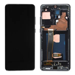 Compatible For Samsung Galaxy S20 5G OLED Assembly With Frame